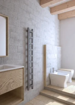 Terma Easy One Electric Towel Rail 1600x200mm Sparkling Gravel - WWEAN160020-KRGRE8P