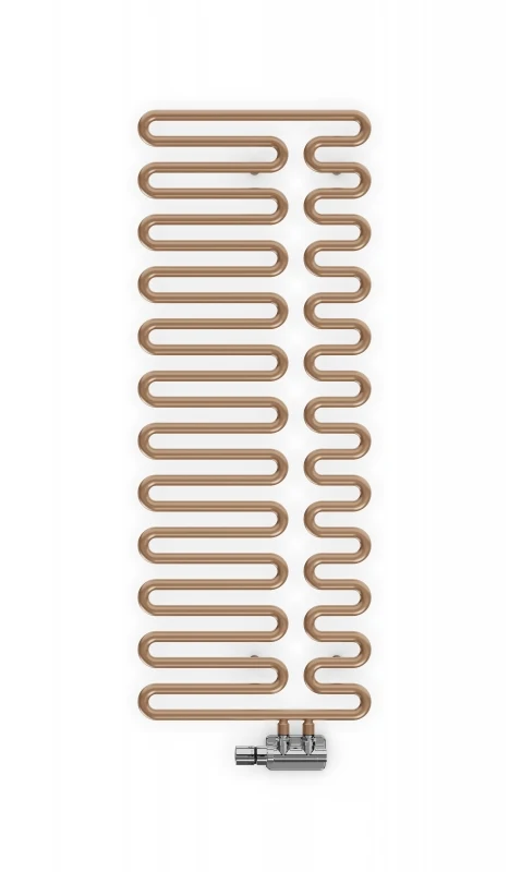 Terma Swale Heated Towel Rail 1244x465mm Bright Copper - WGQ09124046KBCOYP 3 Terma Swale Heated Towel Rail 1244x465mm Bright Copper - WGQ09124046KBCOYP - Image 3