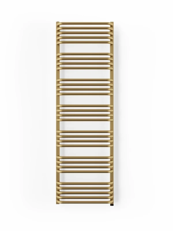 Terma Alex One Electric Towel Rail 1580x500mm Brass - WWALN158050-KBRAE8P 1 Terma Alex One Electric Towel Rail 1580x500mm Brass - WWALN158050-KBRAE8P