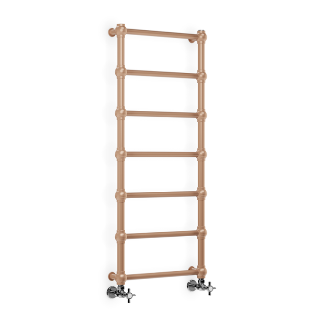 Terma Retro Heated Towel Rail 1170x504mm Bright Copper - WGRE1117050KBCOSX 3 Terma Retro Heated Towel Rail 1170x504mm Bright Copper - WGRE1117050KBCOSX - Image 3