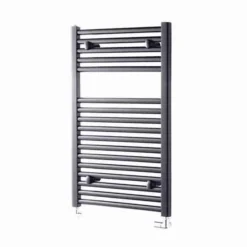 Towelrads Pisa Straight Anthracite Heated Towel Rail 800x600mm - 150003