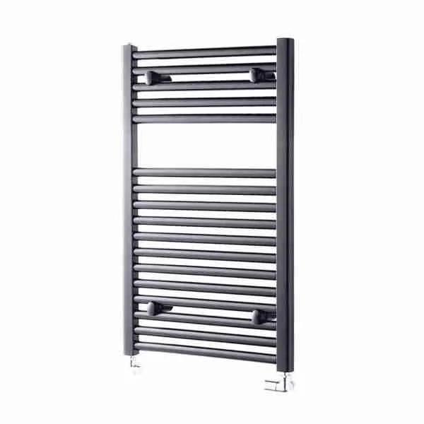 Towelrads Pisa Straight Anthracite Heated Towel Rail 800x600mm - 150003 1 Towelrads Pisa Straight Anthracite Heated Towel Rail 800x600mm - 150003