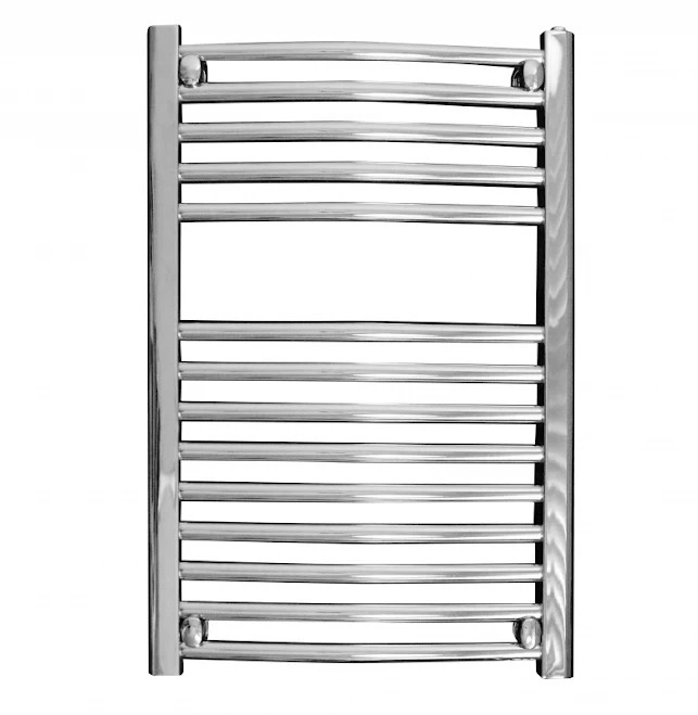 Discount Curved Chrome Towel Rail 1200mm X 420mm - 4MAC12 1 Discount Curved Chrome Towel Rail 1200mm X 420mm - 4MAC12