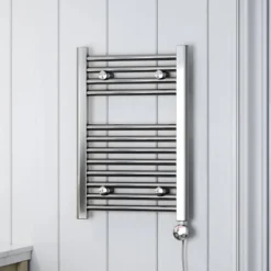 Terma Leo Electric Towel Rail With MOA Blue Element 600x400mm Chrome - WLLLE060040-MOB 7 Terma Leo Electric Towel Rail With MOA Blue Element 600x400mm Chrome - WLLLE060040-MOB -Fireplace Emporium 15d4f018 b24d 451b aed0 2c9d14b3667d