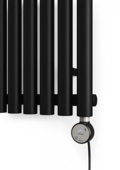 Terma Rolo Room E Electric Vertical 1800mm X 480mm Designer Radiator Heban Black - WLROR180048SIHEESMOBPX2 -Fireplace Emporium 175bc80e 4bb1 4641 b65f 553f34535933