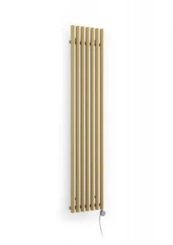Terma Rolo Room E Electric Vertical 1800mm X 370mm Designer Radiator Brass - WLROR180037SBRAESMOBPX3 -Fireplace Emporium 189b0c8f 585c 4254 8db1 a3a0c09f4d9a