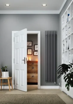 Terma Rolo Room E Electric Vertical 1800mm X 370mm Designer Radiator Modern Grey - WLROR180037SDGRESMOBP01 -Fireplace Emporium 1fa9ad29 3ab3 40af 91ee 89da1939eced