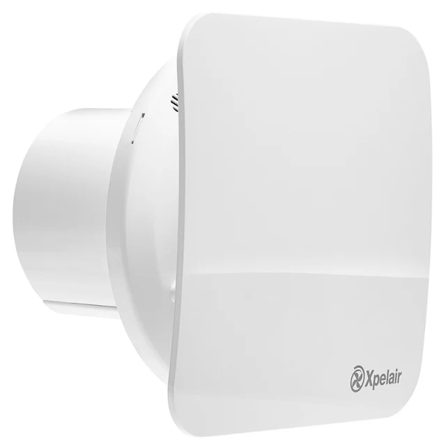Xpelair Simply Silent Contour 100mm Square DC Constant Volume Bathroom Fan With External Transformer - LVCV4SR 1 Xpelair Simply Silent Contour 100mm Square DC Constant Volume Bathroom Fan With External Transformer - LVCV4SR