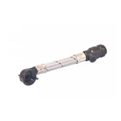 Salamander Flexible 15mm Anti-Vibration Angled Couplers With Isolating Valve - C15MMA02