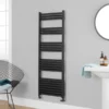 Towelrads Eton Anthracite Heated Towel Rail 1400x500mm - 136069