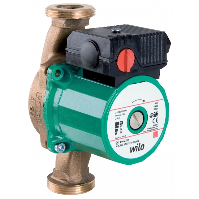 Wilo Star Z 20/1 EM 1PH Pump - 4028111 1 Wilo Star Z 20/1 EM 1PH Pump - 4028111
