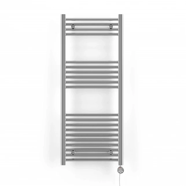 Terma Leo Electric Towel Rail With MOA Element 1200x500mm Chrome - WLLLE120050-MOA 2 Terma Leo Electric Towel Rail With MOA Element 1200x500mm Chrome - WLLLE120050-MOA - Image 2