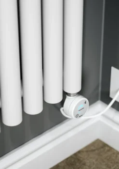 Terma Rolo Room E Electric Vertical 1800mm X 370mm Designer Radiator White - WLROR180037S916ESMOBP01 -Fireplace Emporium 3692aa9a 46cc 4a05 be3e 22fd404995fa