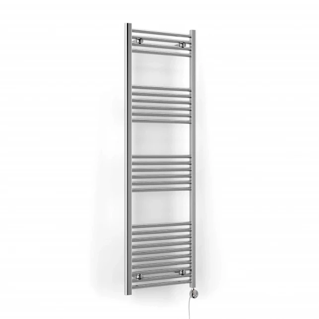 Terma Leo Electric Towel Rail With MOA Element 1600x500mm Chrome - WLLLE160050-MOA 2 Terma Leo Electric Towel Rail With MOA Element 1600x500mm Chrome - WLLLE160050-MOA - Image 2