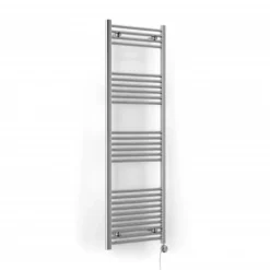Terma Leo Electric Towel Rail With MOA Blue Element 1600x500mm Chrome - WLLLE160050-MOB -Fireplace Emporium 36b95273 27fd 4761 8881 e03057e45ea2