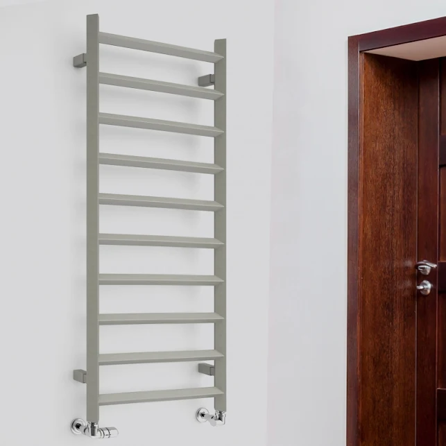 Terma Crystal Sparkling Gravel Bathroom Heated Towel Rail 1200x500mm - WGCR2120050-KRGRSX 3 Terma Crystal Sparkling Gravel Bathroom Heated Towel Rail 1200x500mm - WGCR2120050-KRGRSX - Image 3