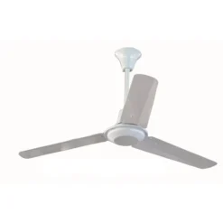 Global 48" White Commercial Fan With 12" & 24" Drop Rods - 111887