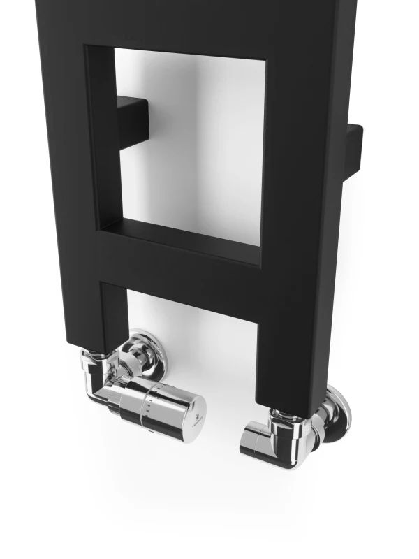 Terma Easy Heated Towel Rail 960x200mm Matt Black - WGEAS096020KS95SX 4 Terma Easy Heated Towel Rail 960x200mm Matt Black - WGEAS096020KS95SX - Image 4