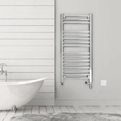 Discount Straight Electric Chrome Towel Rail 1467mm X 500mm - 5MC15E