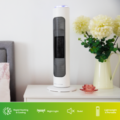 TCP Smart Portable Tower Ceramic Fan Heater 2000W White - HJAY1092 17 TCP Smart Portable Tower Ceramic Fan Heater 2000W White - HJAY1092 -Fireplace Emporium 40f609fb d743 43d4 933c 1b73b1300fb0