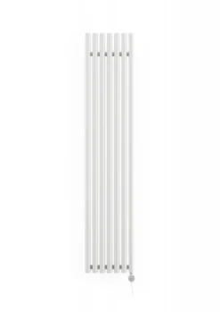 Terma Rolo Room E Electric Vertical 1800mm X 370mm Designer Radiator White - WLROR180037S916ESMOBP01 -Fireplace Emporium 45173f2b 040b 48e3 9ea7 807461863914