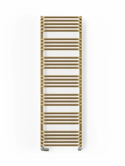 Terma Alex Heated Towel Rail 1580x500mm Brass - WGALE158050-KBRASX