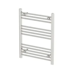 Essentials Heated Towel Rail Chrome 750 X 600mm Flat -Fireplace Emporium 4b7e6dc4 570a 4a9e af6c d263de89c3d7