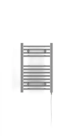 Terma Leo Electric Towel Rail With SIM Element 600x400mm Chrome - WLLLE060040-KCROE8SIMP01
