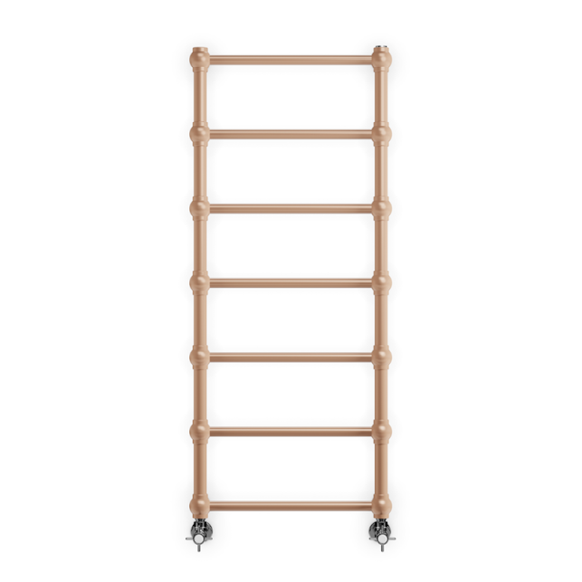 Terma Retro Heated Towel Rail 1170x504mm Bright Copper - WGRE1117050KBCOSX 1 Terma Retro Heated Towel Rail 1170x504mm Bright Copper - WGRE1117050KBCOSX