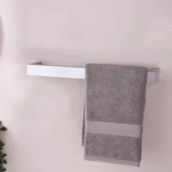 Towelrads Elcot Closed Ended Chrome Stainless Steel Electric Towel Rail 40x630mm - 488108