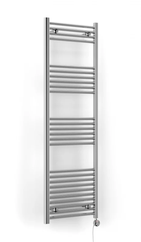 Terma Leo Electric Towel Rail With MEG Element 1600x500mm Chrome - WLLLE160050-KCROE8MEGP 2 Terma Leo Electric Towel Rail With MEG Element 1600x500mm Chrome - WLLLE160050-KCROE8MEGP - Image 2