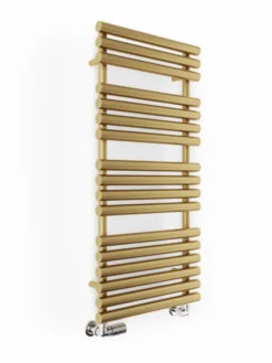 Terma Rolo-Towel Heated Towel Rail 1085x520mm Brass - WGROT108052-KBRASX