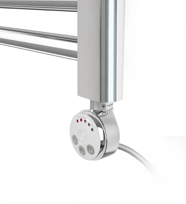 Terma Leo Electric Towel Rail With MEG Element 1600x500mm Chrome - WLLLE160050-KCROE8MEGP 4 Terma Leo Electric Towel Rail With MEG Element 1600x500mm Chrome - WLLLE160050-KCROE8MEGP - Image 4
