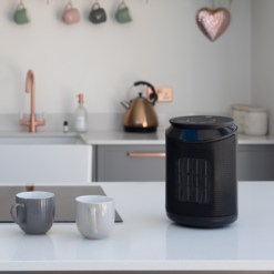 TCP Smart Portable Ceramic Fan Heater 2000W Black - HJAY1091