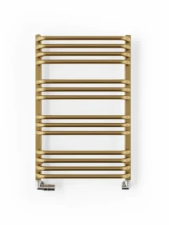 Terma Alex Heated Towel Rail 760x500mm Brass - WGALE076050-KBRASX