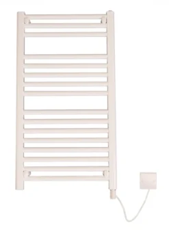 Discount Straight Electric White Towel Rail 1467mm X 600mm - 6M15E