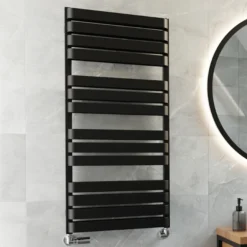 Terma Warp T Bold Heated Towel Rail 1110x500mm Matt Black - WGWTB111050-KS95SX 8 Terma Warp T Bold Heated Towel Rail 1110x500mm Matt Black - WGWTB111050-KS95SX -Fireplace Emporium 6fd90629 a866 4202 aa4a eedd3ed525cd