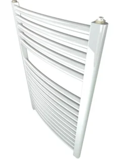 Stelrad Ladder Curved Towel Rail 760mm X 600mm White - 147007