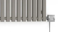 Terma Triga E Electric Horizontal 560mm X 1280mm Designer Radiator Metallic Stone - WLTRG056128-SMSTE7TS1D -Fireplace Emporium 71371dbe 0dc9 48eb 8d0e 48218034fb57