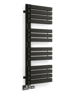 Terma Warp S Heated Towel Rail 1110x500mm Matt Black - WGWAS111050KS95GD -Fireplace Emporium 73f1f0b9 12b5 467c 904a 862a34fffb87