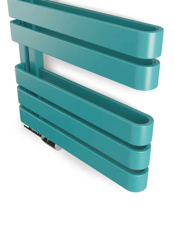 Terma Warp S Heated Towel Rail 655x500mm Matt Teal - WGWAS065050K5M8GD 4 Terma Warp S Heated Towel Rail 655x500mm Matt Teal - WGWAS065050K5M8GD - Image 4