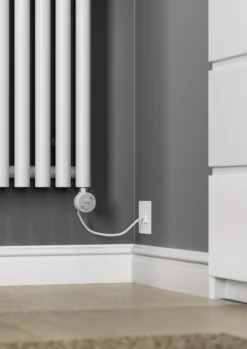 Terma Rolo Room E Electric Vertical 1800mm X 370mm Designer Radiator White - WLROR180037S916ESMOBP01 -Fireplace Emporium 7c1f141d fe05 4e14 ac0e 5adef5f887cd