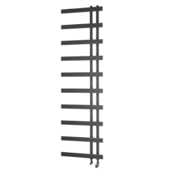 Towelrads Horton Black Designer Towel Rail 1800x500mm - 120885