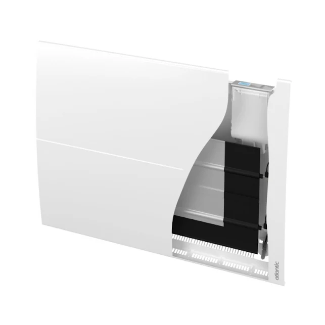 Atlantic Heat Sokio 1250W Electric Panel Heater - AH503111 3 Atlantic Heat Sokio 1250W Electric Panel Heater - AH503111 - Image 3