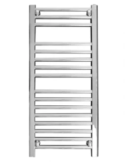 Discount Straight 801mm X 400mm Heated Towel Rail Chrome - 4E8C