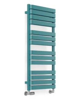 Terma Warp T Bold Heated Towel Rail 1110x500mm Matt Teal - WGWTB111050-K5M8SX -Fireplace Emporium 839ff8cf 2f3b 491a 9e1f 3bd5ceb35854