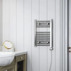 Terma Leo Electric Towel Rail With MOA Blue Element 600x400mm Chrome - WLLLE060040-MOB 8 Terma Leo Electric Towel Rail With MOA Blue Element 600x400mm Chrome - WLLLE060040-MOB -Fireplace Emporium 85ef0898 9a29 49f9 a718 7ce2be400e47