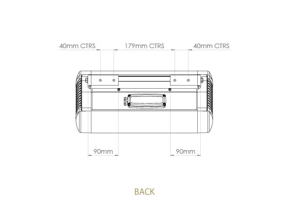 Tansun Sorrento IP Low Glare Black 2.0kW Outdoor Heater - SOR220IPB 4 Tansun Sorrento IP Low Glare Black 2.0kW Outdoor Heater - SOR220IPB - Image 4