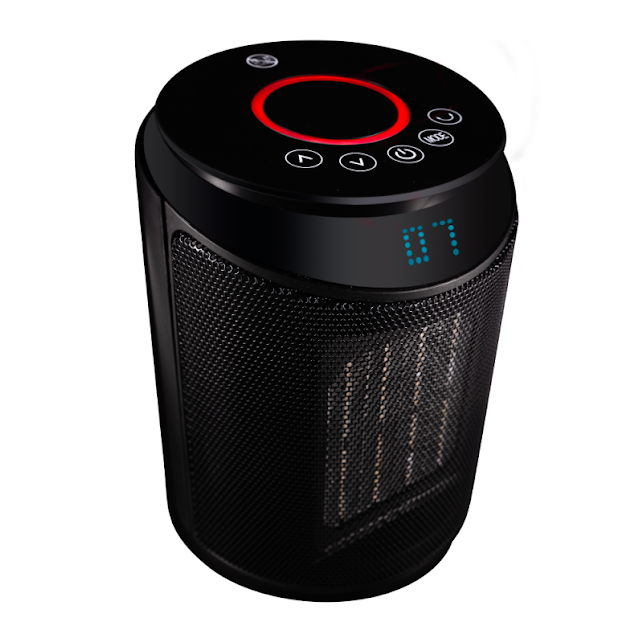 TCP Smart Portable Ceramic Fan Heater 2000W Black - HJAY1091 3 TCP Smart Portable Ceramic Fan Heater 2000W Black - HJAY1091 - Image 3