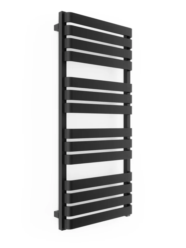 Terma Warp T One Electric Towel Rail 1110x500mm Matt Black - WWWTN111050KS95E8P 2 Terma Warp T One Electric Towel Rail 1110x500mm Matt Black - WWWTN111050KS95E8P - Image 2